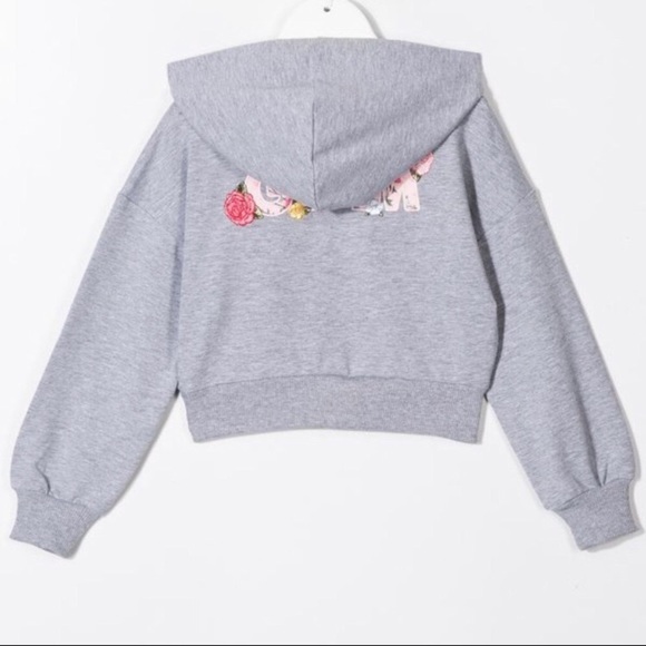 MONNALISA LOT PEPLUM JERSEY TOP LIKE NEW - Picture 15 of 16